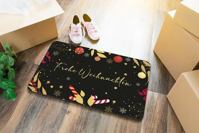 Bild: Fußmatte - Frohe Weihnachten Geschenkidee