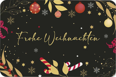 Bild: Fußmatte - Frohe Weihnachten Geschenkidee