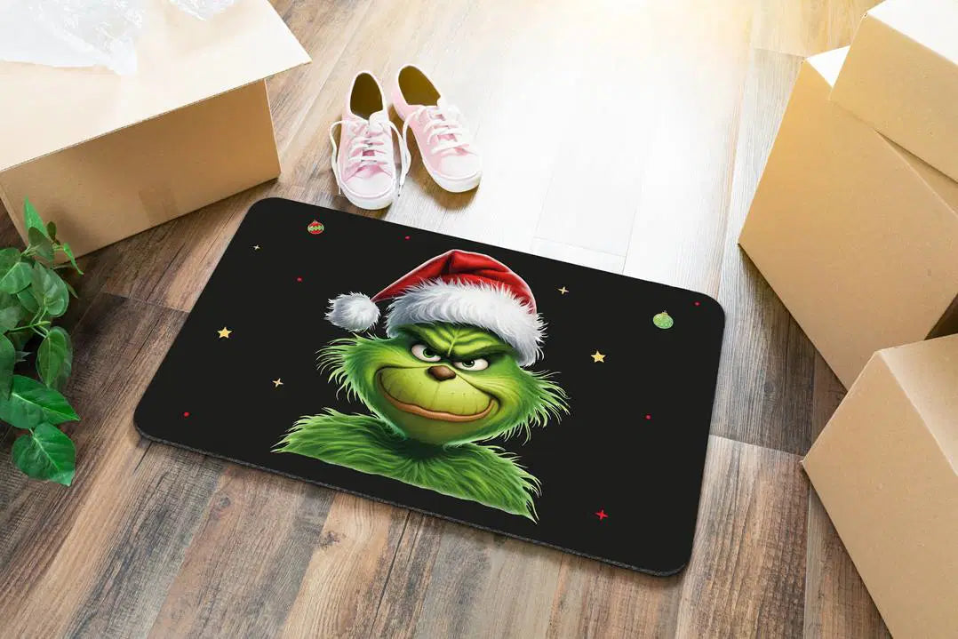 Bild: Fußmatte - Grinch (CS) Geschenkidee