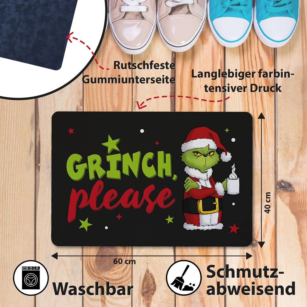 Fußmatte - Grinch please