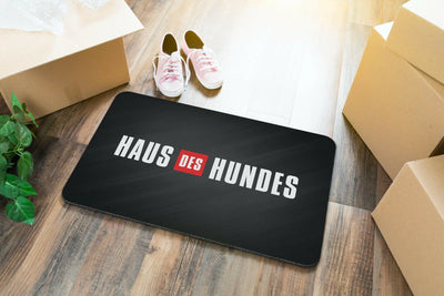 Bild: Fußmatte - Haus des Hundes Geschenkidee