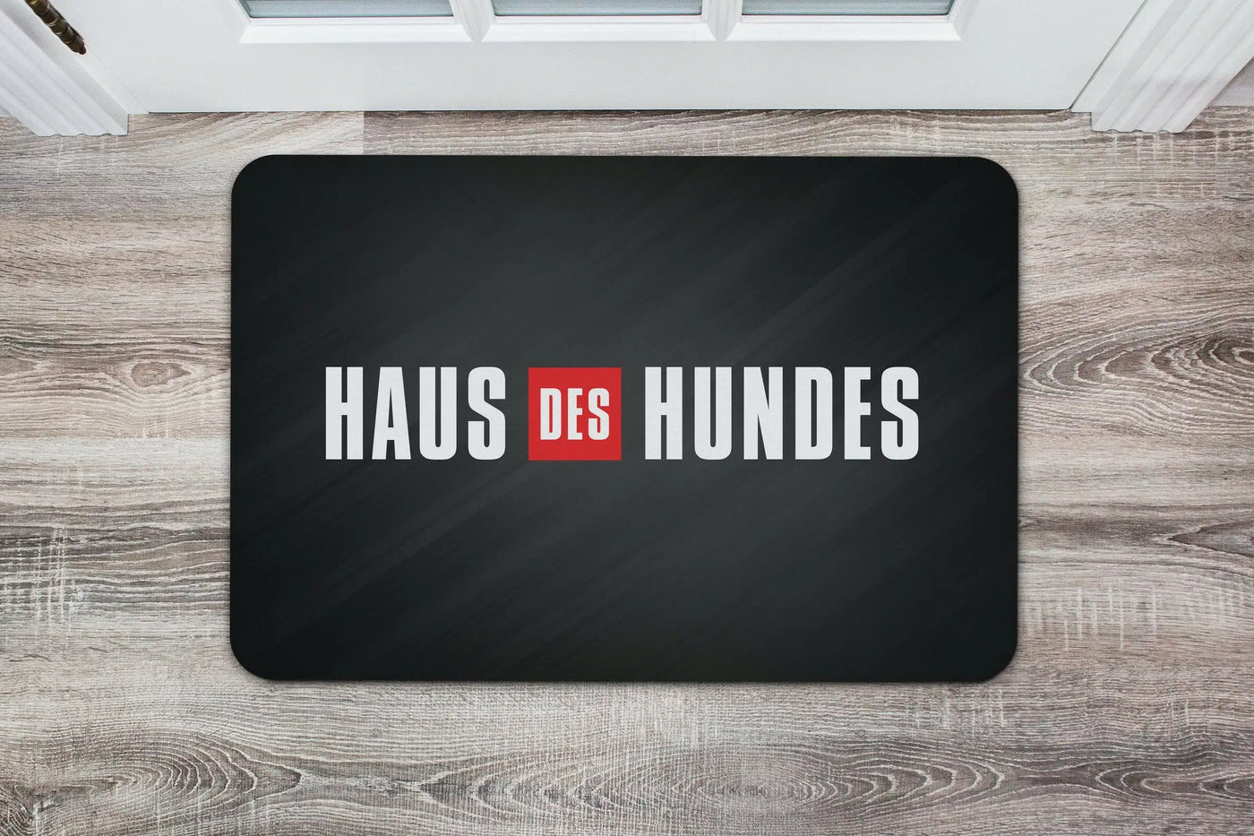 Bild: Fußmatte - Haus des Hundes Geschenkidee