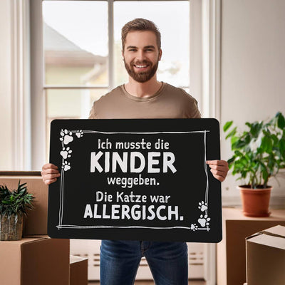 Fußmatte - Ich musste die Kinder weggeben. Die Katze war allergisch.