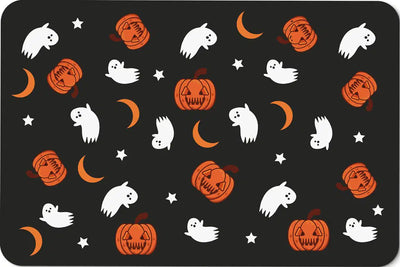 Bild: Fußmatte - Kürbisse & Gespenster Geschenkidee