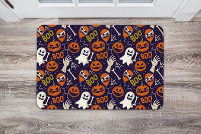 Bild: Fußmatte - Kürbisse & Gespenster - V2 Geschenkidee