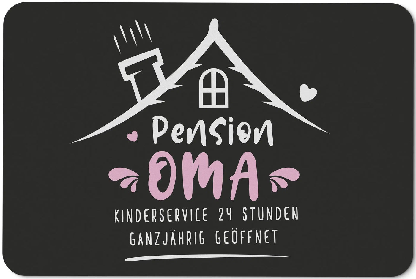 Bild: Fußmatte - Pension Oma & Opa Geschenkidee