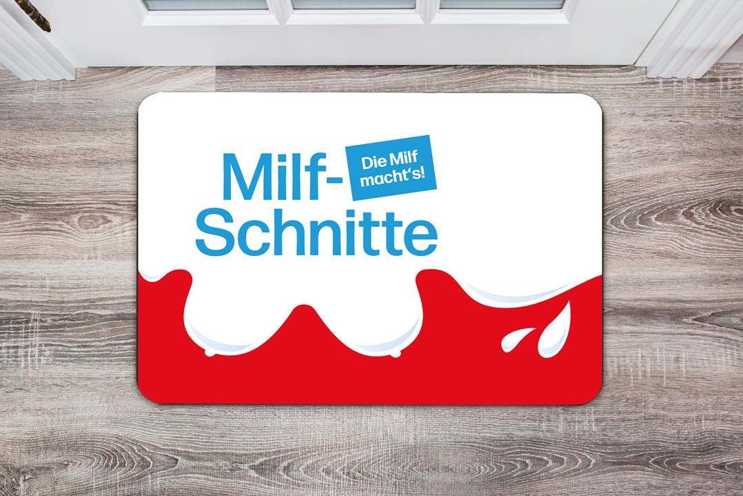 Fußmatte - Milfschnitte