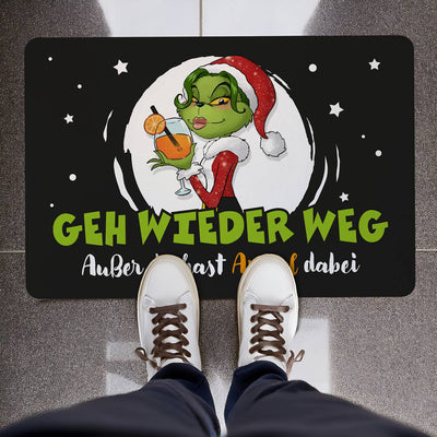Fußmatte - Miss Grinch - Geh wieder weg! Außer Du hast Aperol dabei.