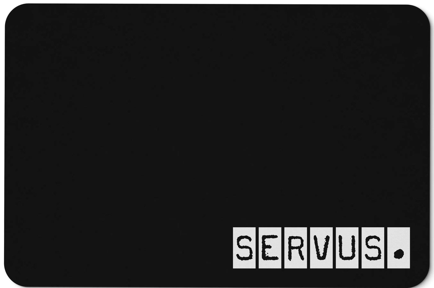 Bild: Fußmatte - Servus Geschenkidee