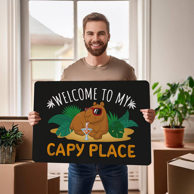 Fußmatte - Welcome to my Capy place