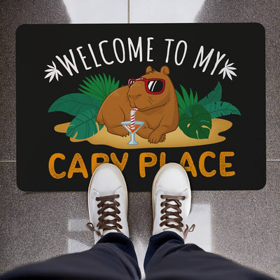 Fußmatte - Welcome to my Capy place