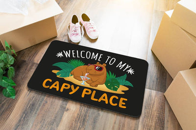 Fußmatte - Welcome to my Capy place