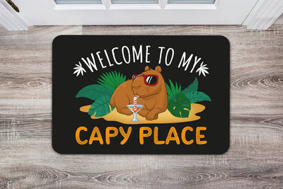 Fußmatte - Welcome to my Capy place