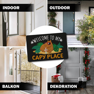 Fußmatte - Welcome to my Capy place