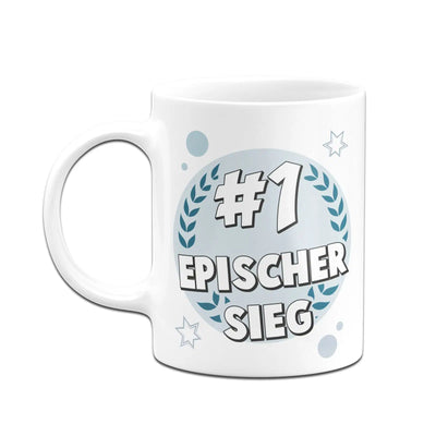 Bild: Gaming Tasse - #1 Epischer Sieg Geschenkidee
