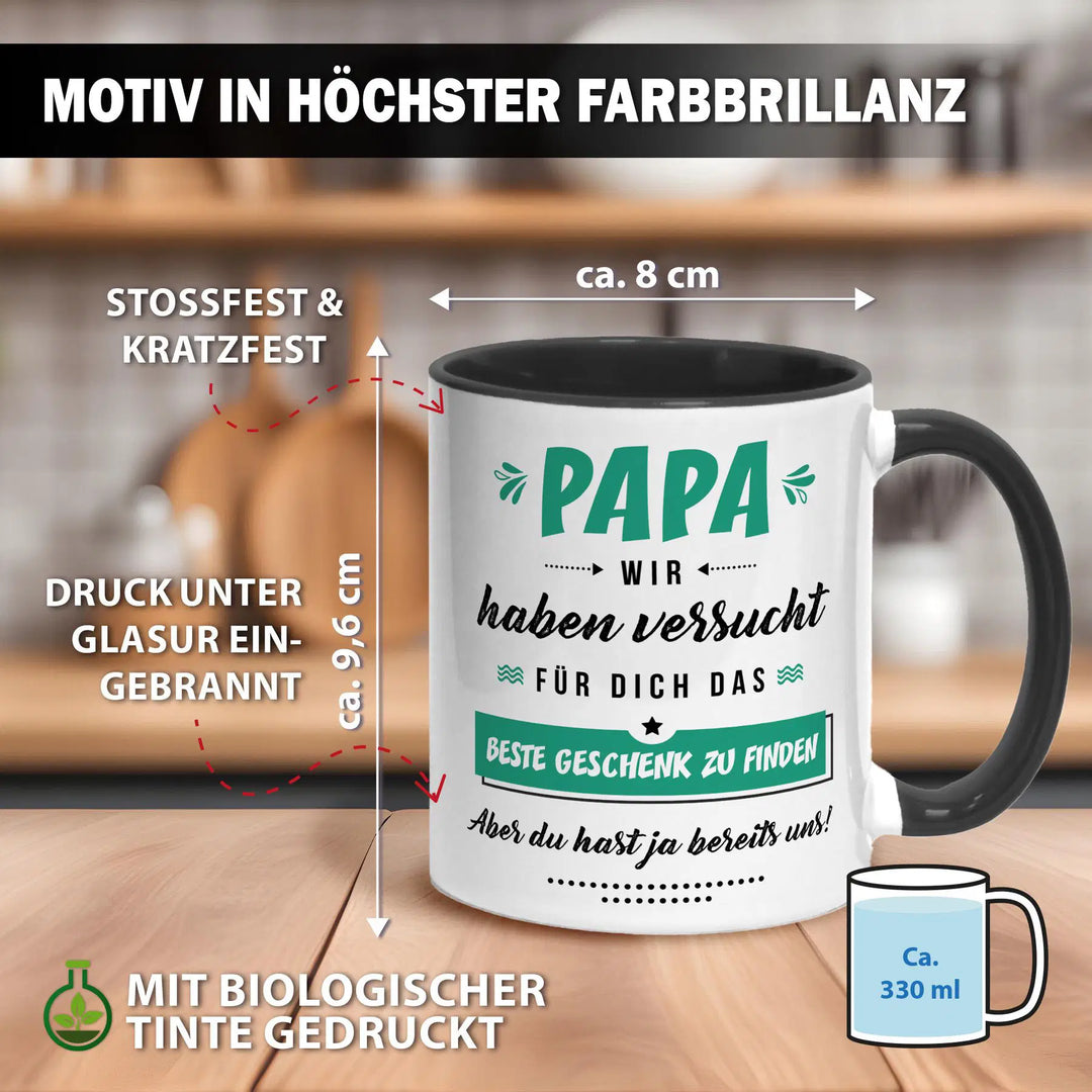 Lustige Papa Tasse „Papa, Zumindest Hast Du Keinen Hässlichen