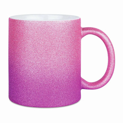 Bild: Glitzertasse - mit Farbverlauf Geschenkidee