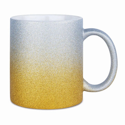 Bild: Glitzertasse - mit Farbverlauf Geschenkidee
