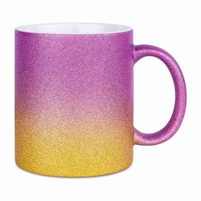 Bild: Glitzertasse - mit Farbverlauf Geschenkidee