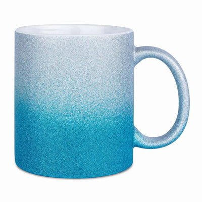 Bild: Glitzertasse - mit Farbverlauf Geschenkidee