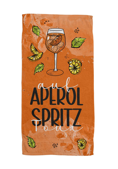 Auf Aperol Spritztour - Handtuch & Strandtuch