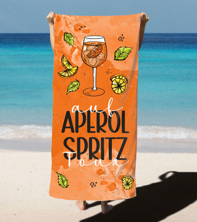 Auf Aperol Spritztour - Handtuch & Strandtuch