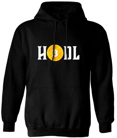 Hoodie - Bitcoin HODL (gold)