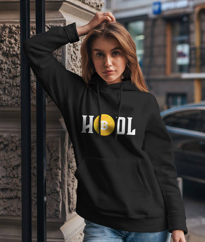 Hoodie - Bitcoin HODL (gold)