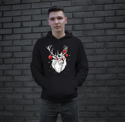 Bild: Hoodie - Cooler Elch (Weihnachten) Geschenkidee