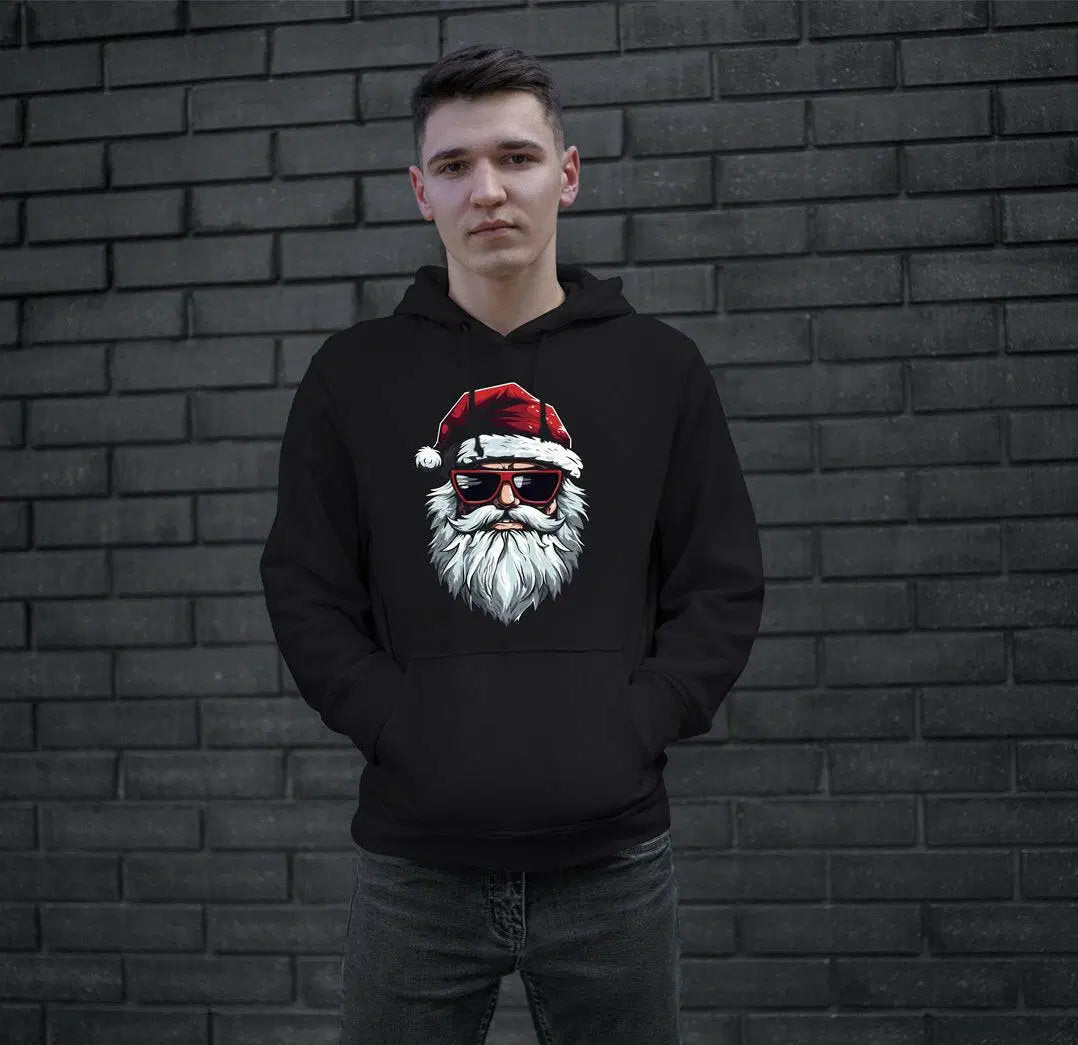 Bild: Hoodie - Cooler Weihnachtsmann Geschenkidee