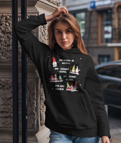 Hoodie - Ein Glühwein, Swei Lühwein, Dei Lühwei, Via Lüei Lalala (Wichtel)
