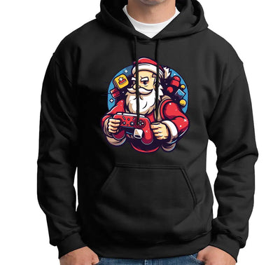 Bild: Hoodie - Gamer Weihnachtsmann Geschenkidee