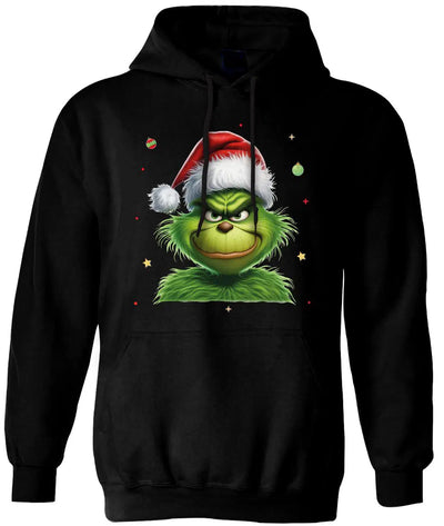Grinch Hoodie - Weihnachtspullover
