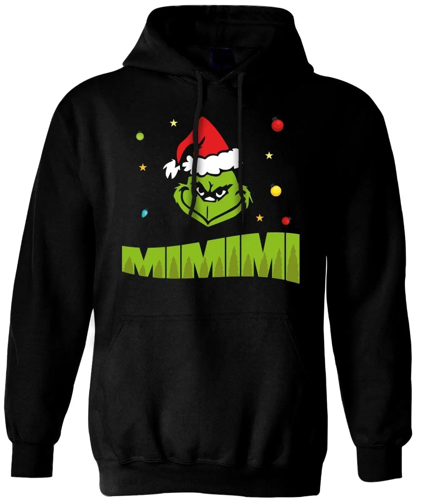 Bild: Hoodie - Grinch - Mimimi (Gesicht) Geschenkidee