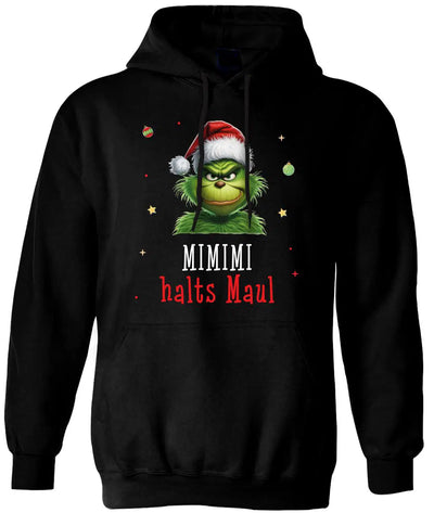 Bild: Hoodie - Grinch - Mimimi Halts Maul! (CS) Geschenkidee