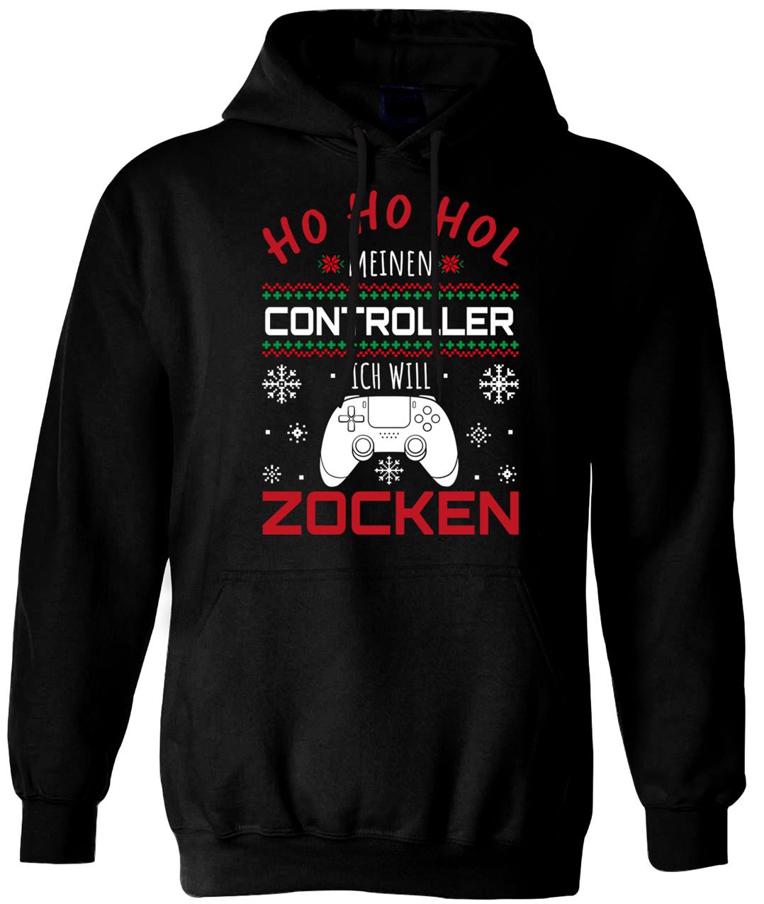 Hoodie - Ho Ho Hol meinen Controller, ich will zocken