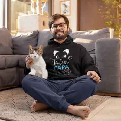 Hoodie - Katzen Papa