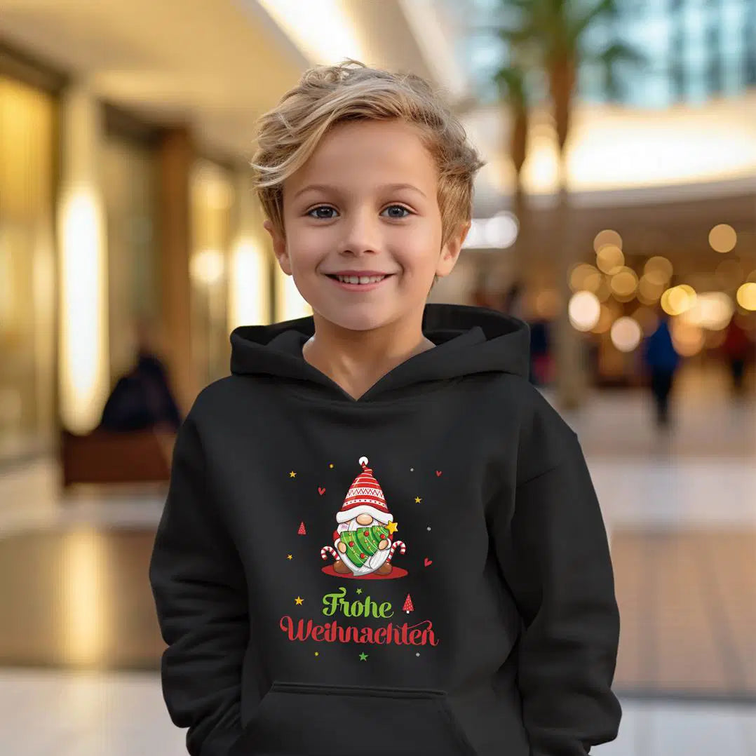 Bild: Hoodie Kinder - Frohe Weihnachten Geschenkidee
