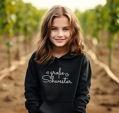 Bild: Hoodie Kinder - Große Schwester Geschenkidee