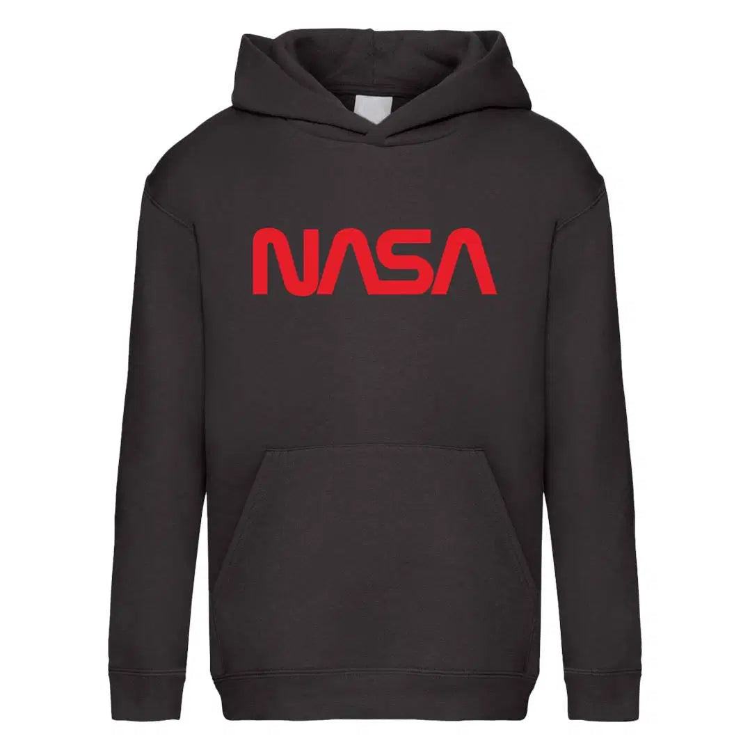 Bild: Hoodie Kinder - NASA Worm Logo Geschenkidee