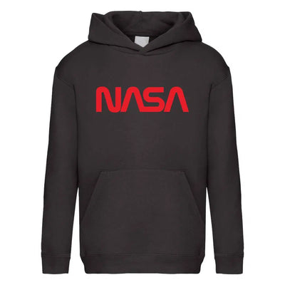 Bild: Hoodie Kinder - NASA Worm Logo Geschenkidee