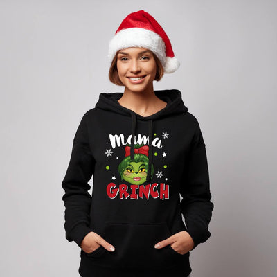 Mama Grinch Pullover Hoodie