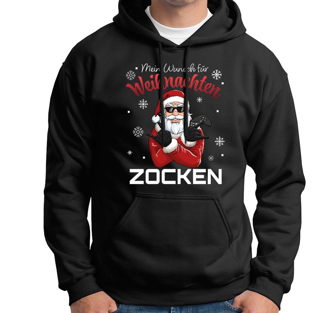 Hoodie - Mein Wunsch für Weihnachten: Zocken