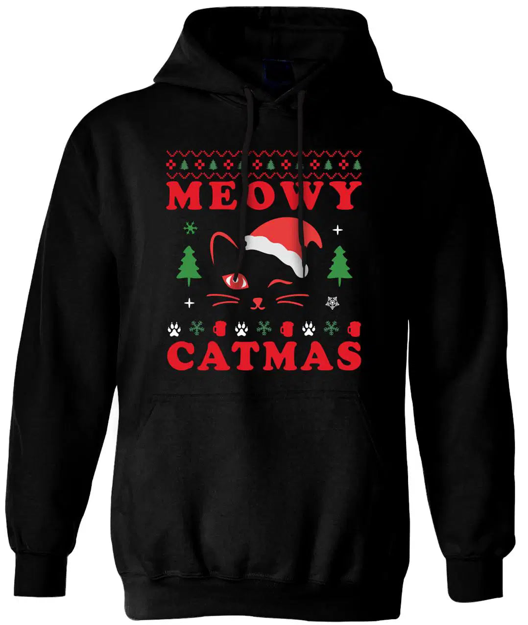 Bild: Hoodie - Meowy Catmas Geschenkidee
