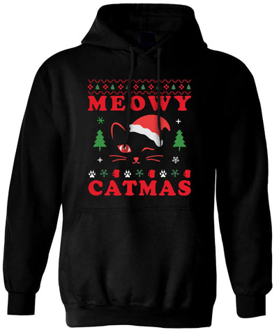 Bild: Hoodie - Meowy Catmas Geschenkidee