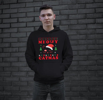 Bild: Hoodie - Meowy Catmas Geschenkidee