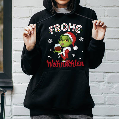 Hoodie - Miss Grinch - Frohe Weihnachten