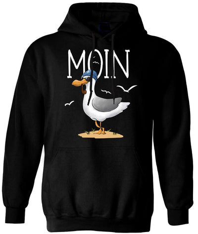 Hoodie - Moin (coole Möwe)