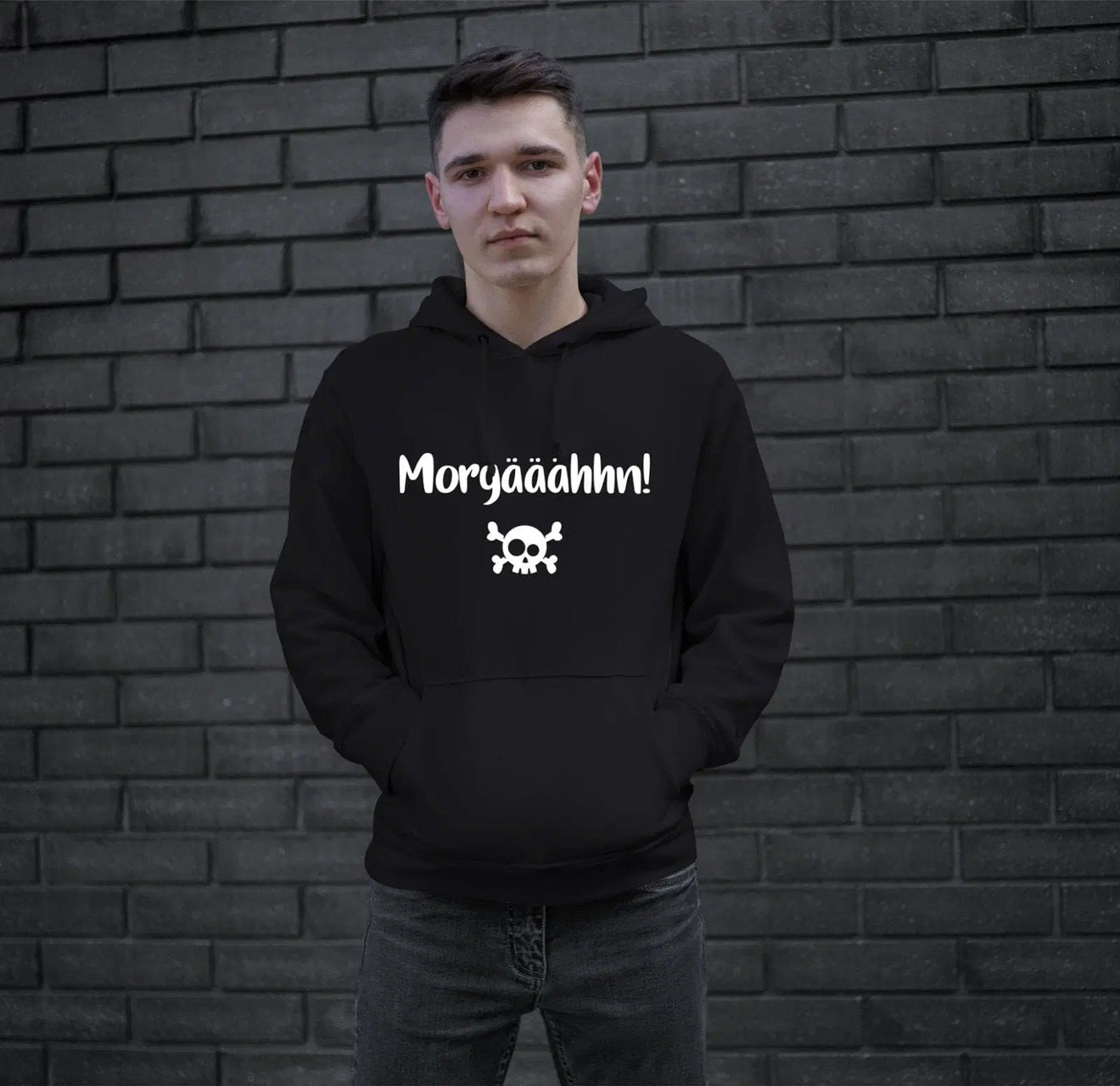 Bild: Hoodie - Morgääähhn! Totenkopf Geschenkidee