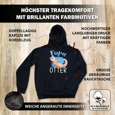 Hoodie - Papa Otter